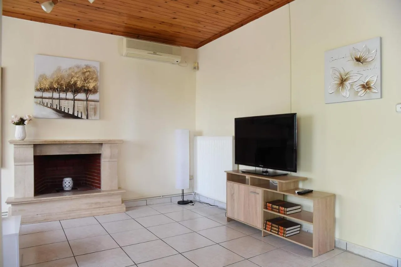 Apartment Summer Panorama Retreat - Yard, Barbeque, Up To 7 Epanomi Greece